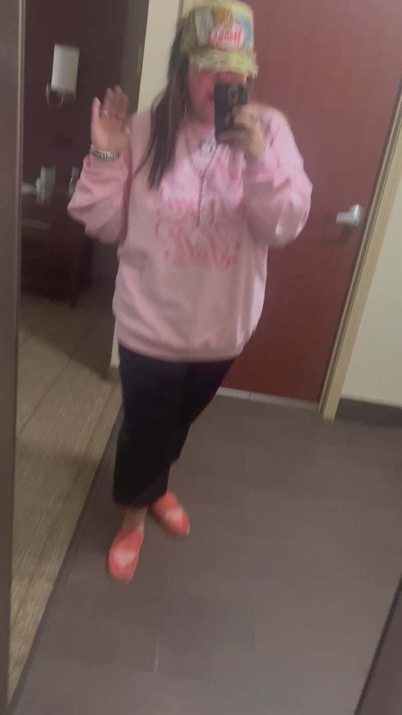 Yeehaw Pink Sweatshirt size 3XL
