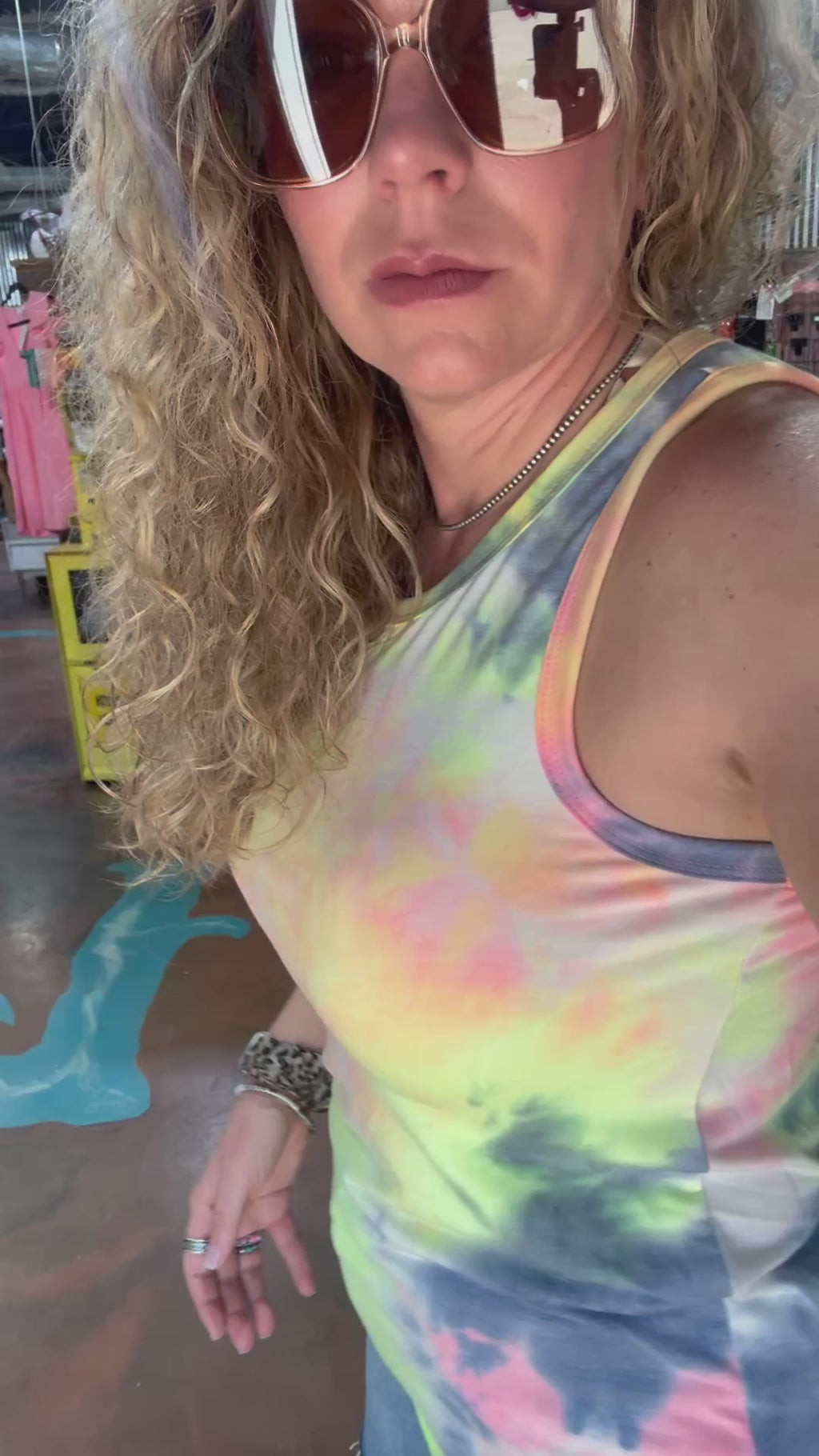 Tie Dye Tank Top - Country Lace Boutique