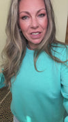 Turquoise Super Soft Sweat Shirt