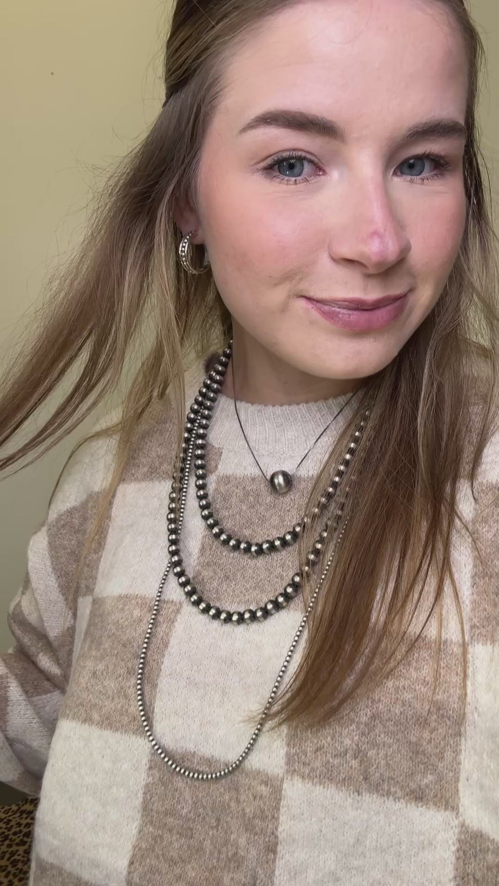 Single 14mm Sterling Silver Pearl Necklace - Country Lace Boutique