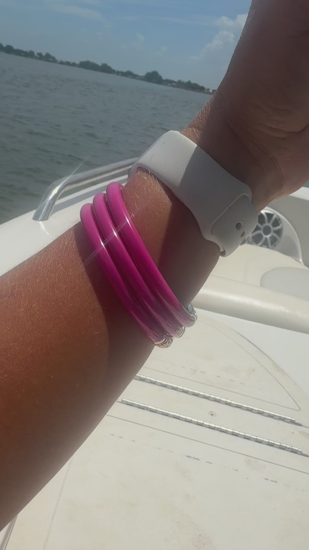 Three Kings All Weather Bangles® (AWB®) - Epic Pink: - Country Lace Boutique