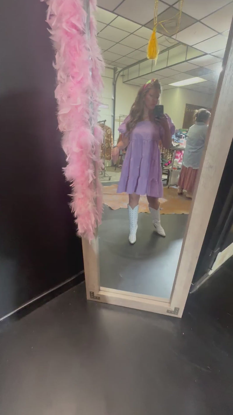 Broadway Bunny White Leather Boot