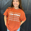 Pumpkin Spice Orange T Shirt - Country Lace Boutique