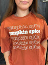 Pumpkin Spice Orange T Shirt - Country Lace Boutique