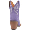 Purple Rough Out Shortie Dingo Joyride Boot size 7 - Country Lace Boutique
