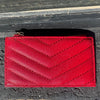 Red Game Day Card Wallet - Country Lace Boutique