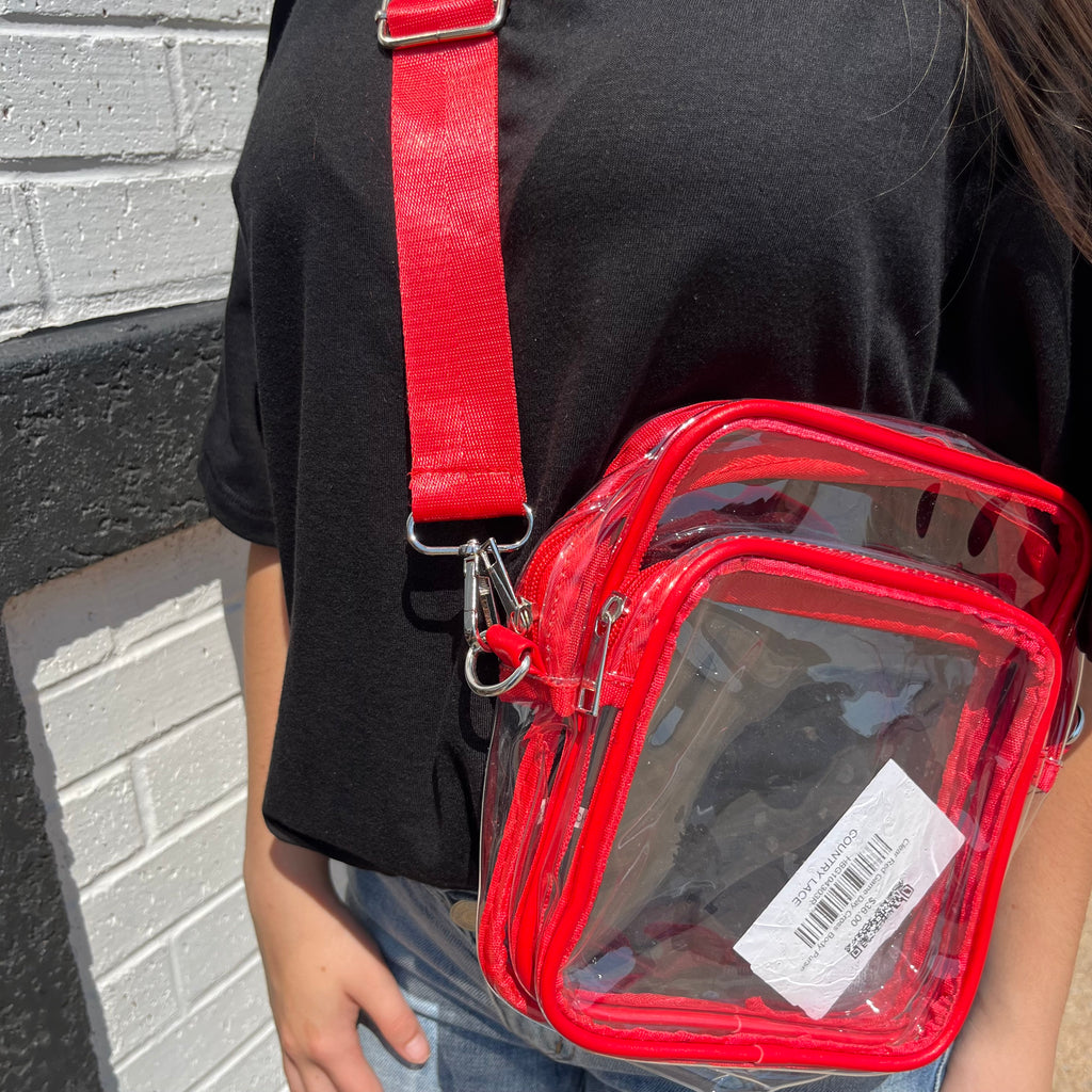 redclearcrossbodybag
