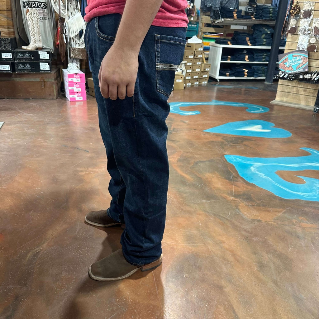 Rock & Roll Double Barrel VINTAGE 46' RELAXED STACKABLE BOOTCUT JEANS - Country Lace Boutique