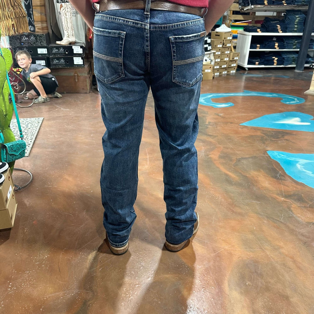 Rock & Roll Revolver VINTAGE 46' MEDIUM WASH SLIM STRAIGHT JEANS - Country Lace Boutique