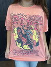 Rodeo Spirit Contest Peach T Shirt - Country Lace Boutique