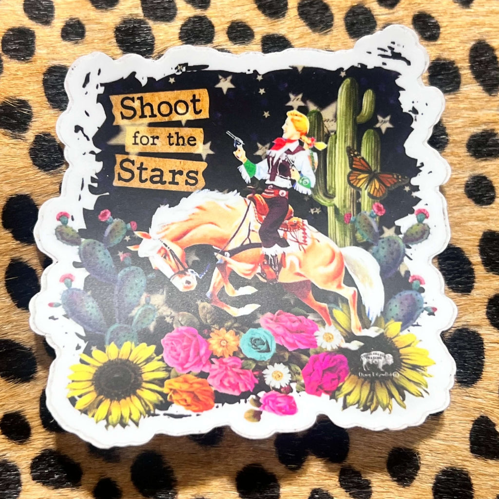Shoot for the Stars sticker - Country Lace Boutique