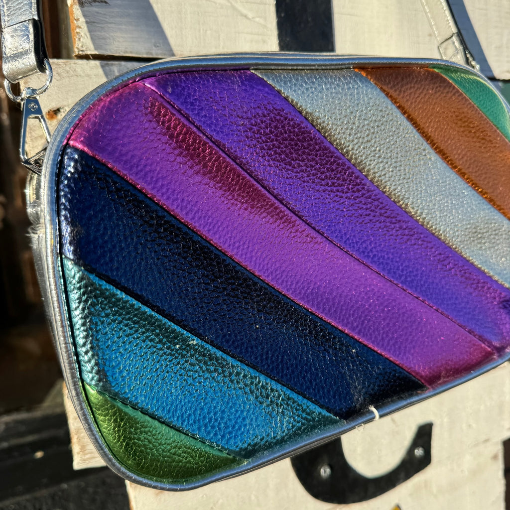 Silver Rainbow Fun Purse - Country Lace Boutique
