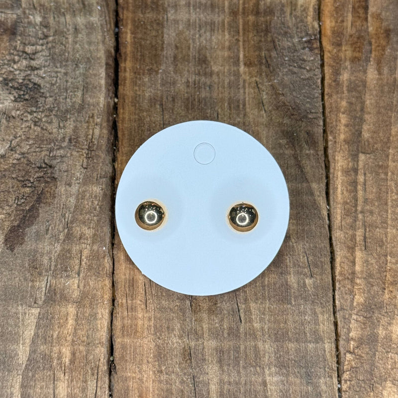 Simple Gold Post Stud Fashion Earrings - Country Lace Boutique