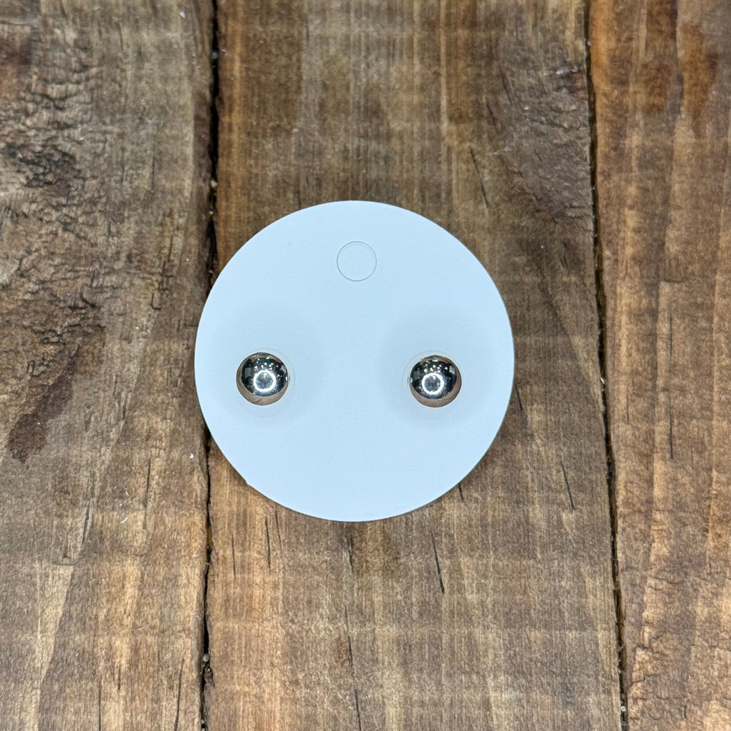 Simple Silver Post Stud Fashion Earrings - Country Lace Boutique