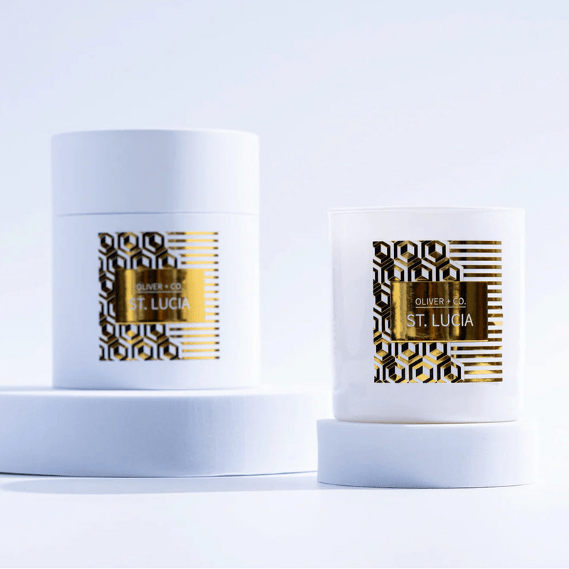 St. Lucia Signature Candle - Country Lace Boutique