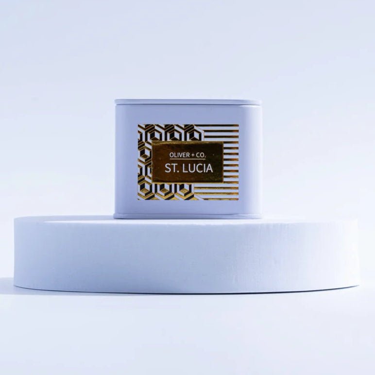 St. Lucia Travel Companion Candle - Country Lace Boutique
