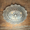 Stamped Sterling Silver Belt Buckle - Country Lace Boutique