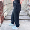 Sundaze Last Night Black WashOut Straight Daze Jeans - Country Lace Boutique