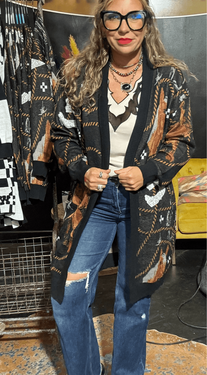 THE TACKy KNIT CARDIGAN - Country Lace Boutique