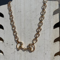 Thick Bit Gold Fashion Necklace - Country Lace Boutique