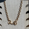 Thick Bit Gold Fashion Necklace - Country Lace Boutique