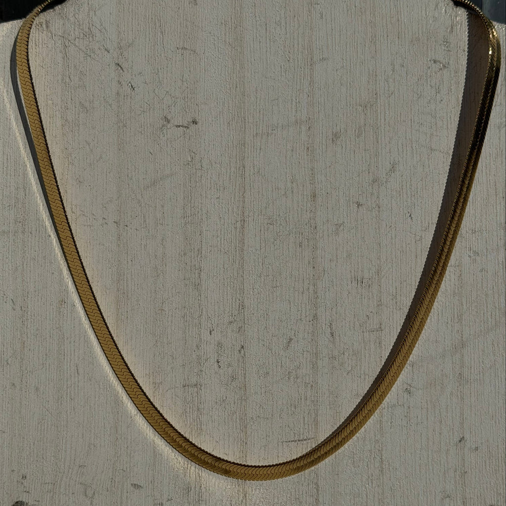 Thick Chunky Gold Fashion Necklace - Country Lace Boutique