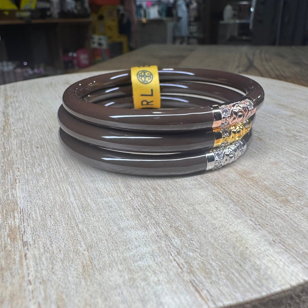 Three Kings All Weather Bangles® (AWB®) - Chocolate: Medium - Country Lace Boutique