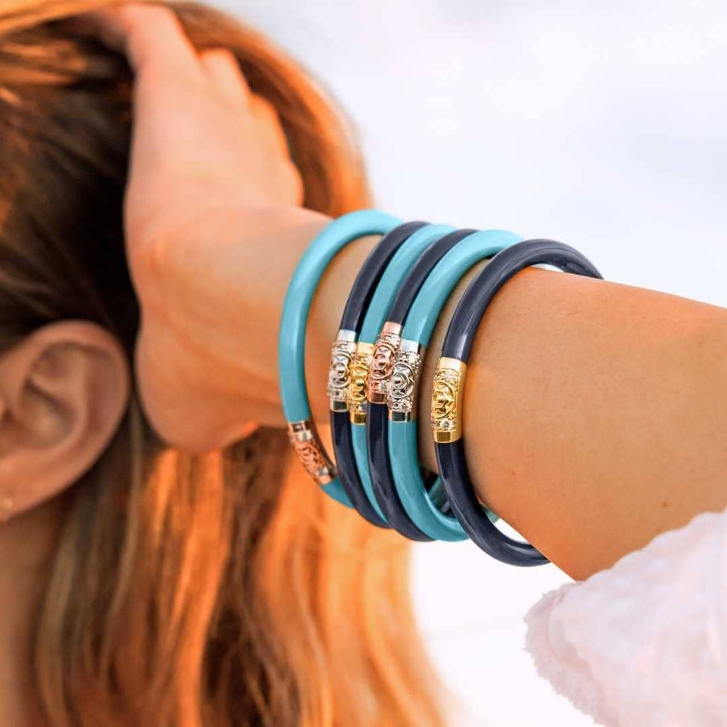 Three Kings All Weather Bangles® (AWB®) - Navy: Large - Country Lace Boutique