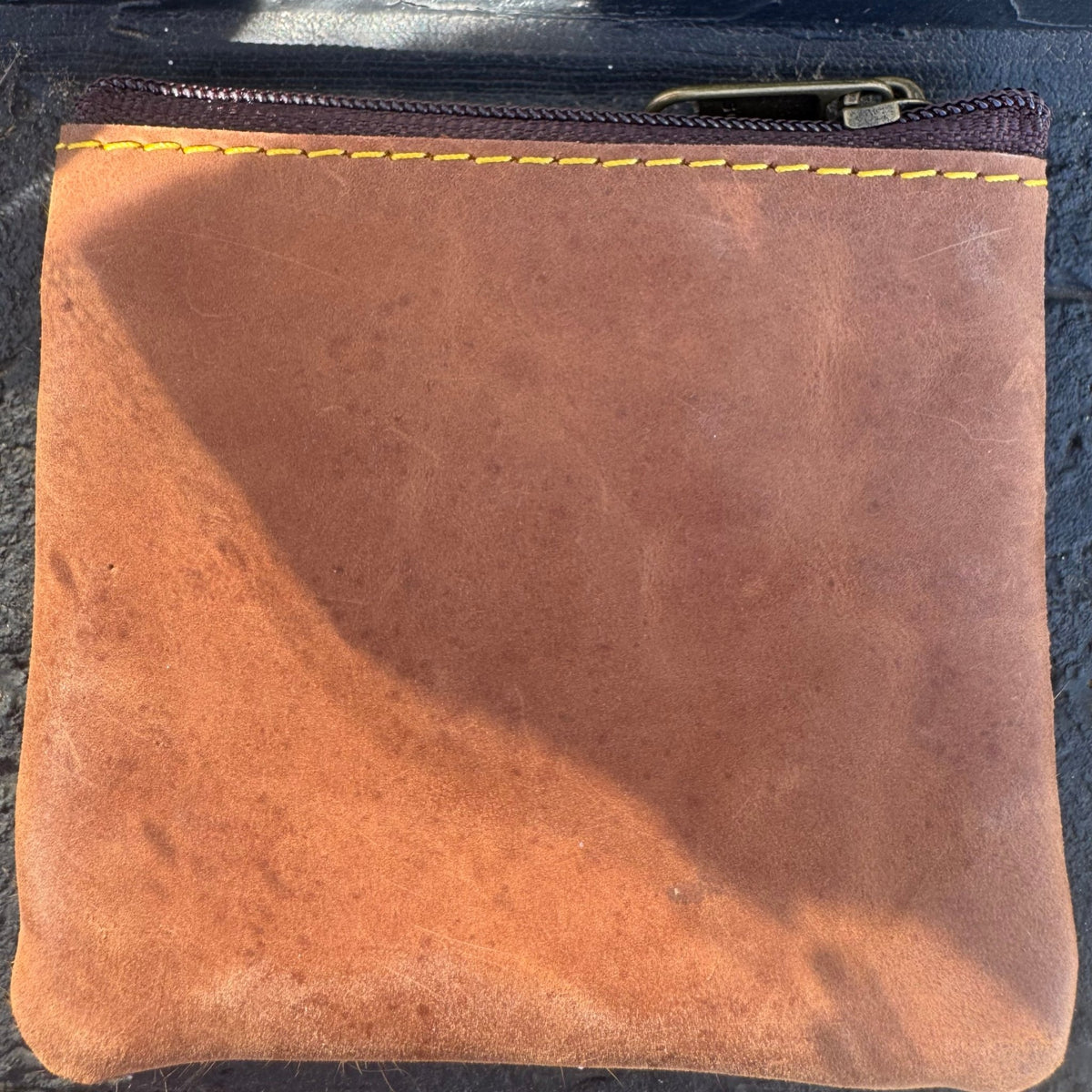 Tiny Speckled Cowhide Coin Wallet - Country Lace Boutique