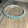 Turquoise Amazing Sterling Silver Bangle Bracelet - Country Lace Boutique