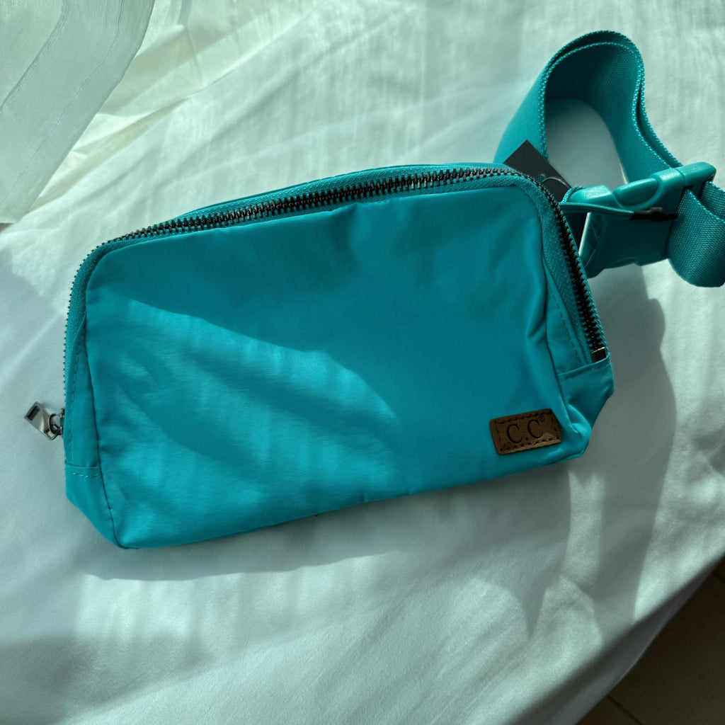 Turquoise C.C. Fanny Pack - Country Lace Boutique