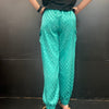 Turquoise Motor Sport Cargo Pant Joggers - Country Lace Boutique