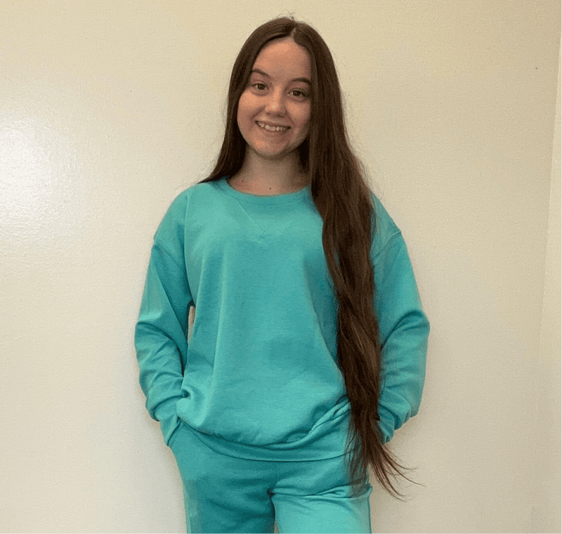Turquoise Super Soft Sweat Shirt - Country Lace Boutique