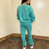 Turquoise Super Soft Sweat Shirt - Country Lace Boutique