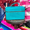 Turquoise Toiletry/ Jewelry Travel Bag Case - Country Lace Boutique