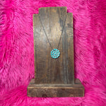 genuineturquoisecirclenecklace