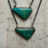 Unique Kingman Turquoise Sterling Silver Necklace - Country Lace Boutique