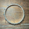 Unique Turquoise Bangle Sterling Silver Bracelet - Country Lace Boutique