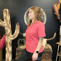 Vintage Red Crop Top - Country Lace Boutique