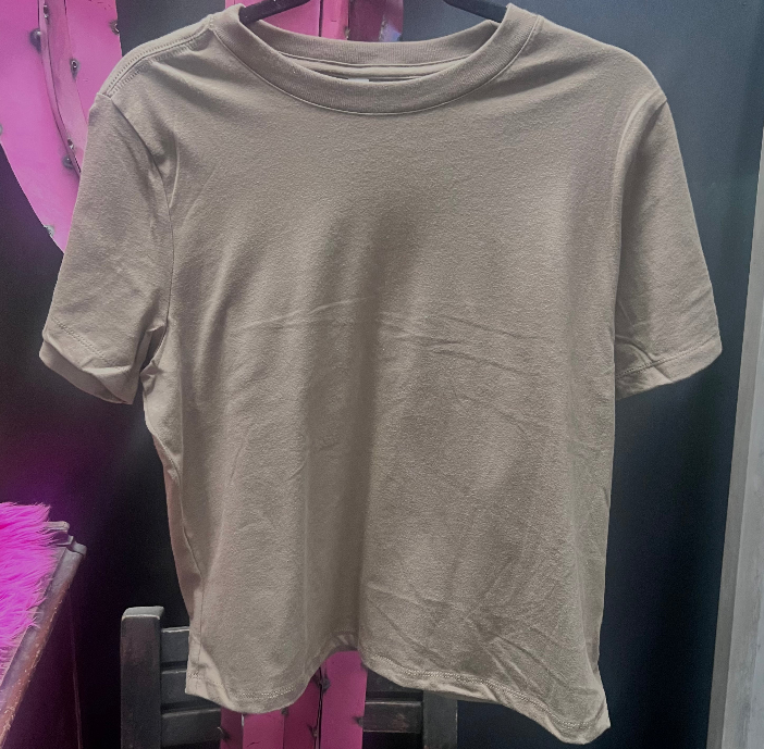 Vintage Brown Crop Top