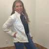 White Puffy Short Jacket - Country Lace Boutique