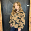 Wild Sherpa Horse Oversized Zip Up Jacket - Country Lace Boutique