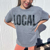 Youth Athletic Grey Local Crew Neck T-shirt - Country Lace Boutique