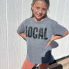 Youth Athletic Grey Local Crew Neck T-shirt - Country Lace Boutique