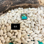 Turquoise Square Genuine Ring