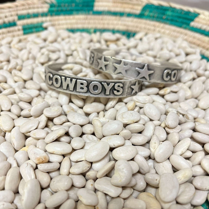 COWBOYS and Stars Bangle Bracelet