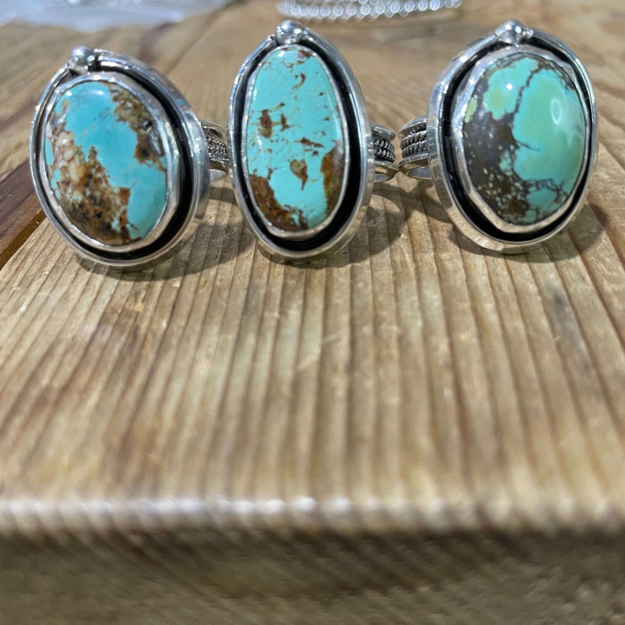 Big Green w/Rope Band Genuine Ring1