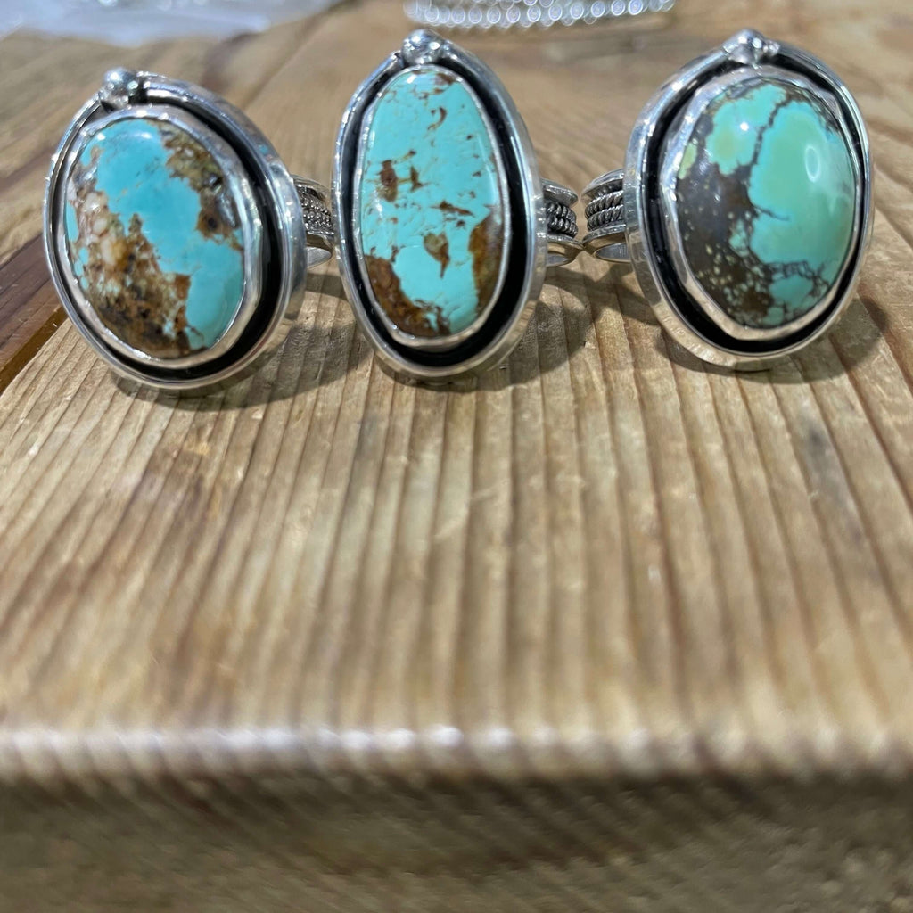 Big Green w/Rope Band Genuine Ring1