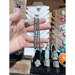Stretchy 6mm Navajo Pearl Genuine Bracelet