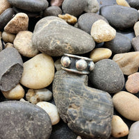 Genuine Big Ball Sterling Silver Ring - Country Lace Boutique